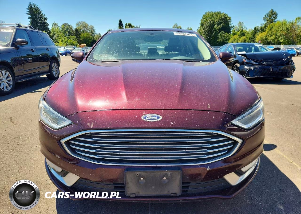 2017 Ford Fusion Titanium Phev VIN:3FA6P0SU2HR110927 - 5