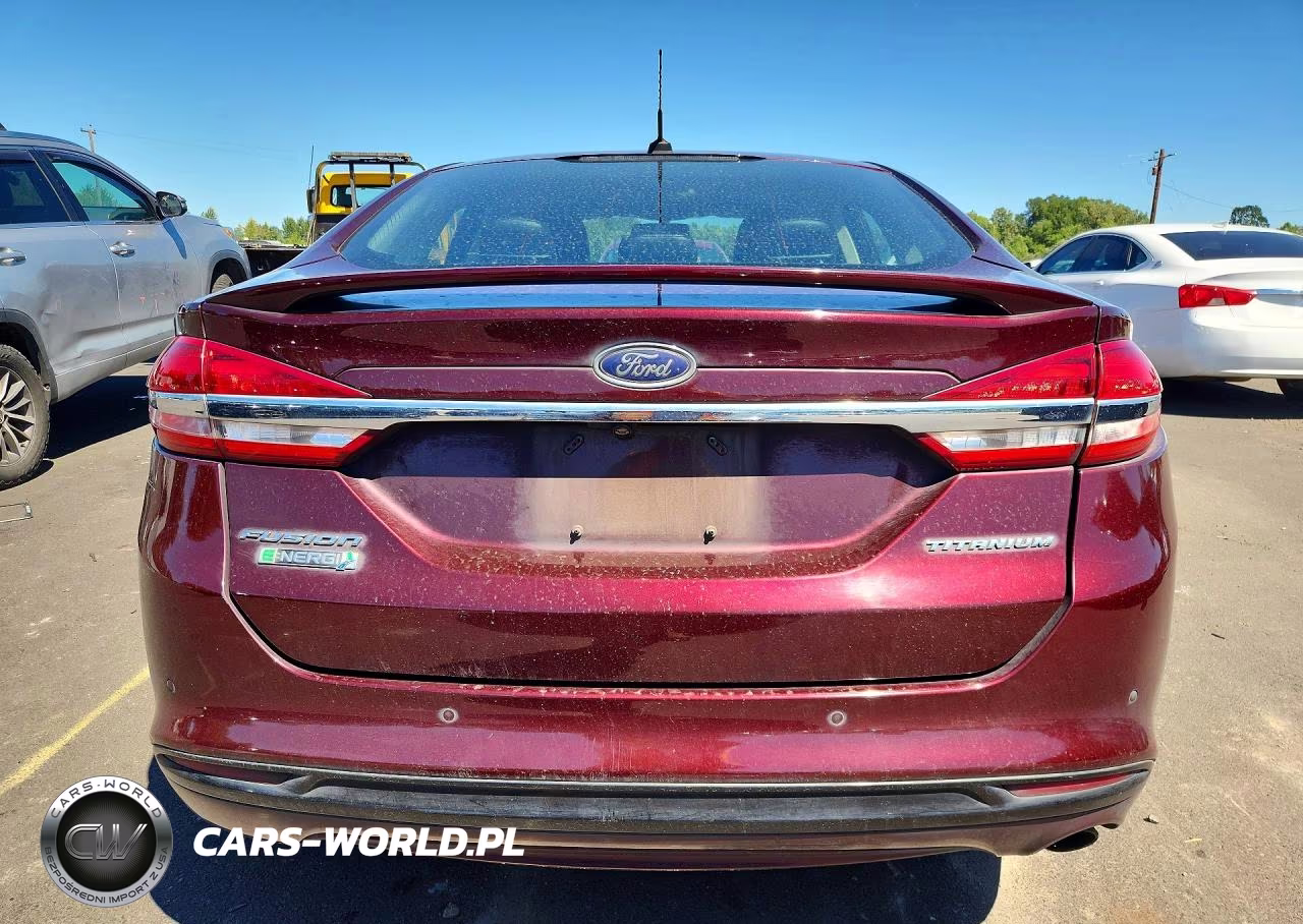 2017 Ford Fusion Titanium Phev VIN:3FA6P0SU2HR110927 - 6
