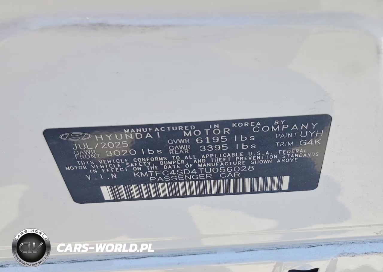 2026 Genesis G90 3.5T E-Supercharger VIN:KMTFC4SD4TU056028 - 12