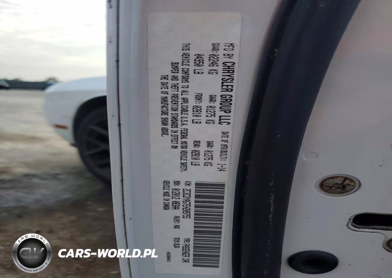 2014 Dodge Challenger Sxt VIN:2C3CDYAG7EH209755 - 12