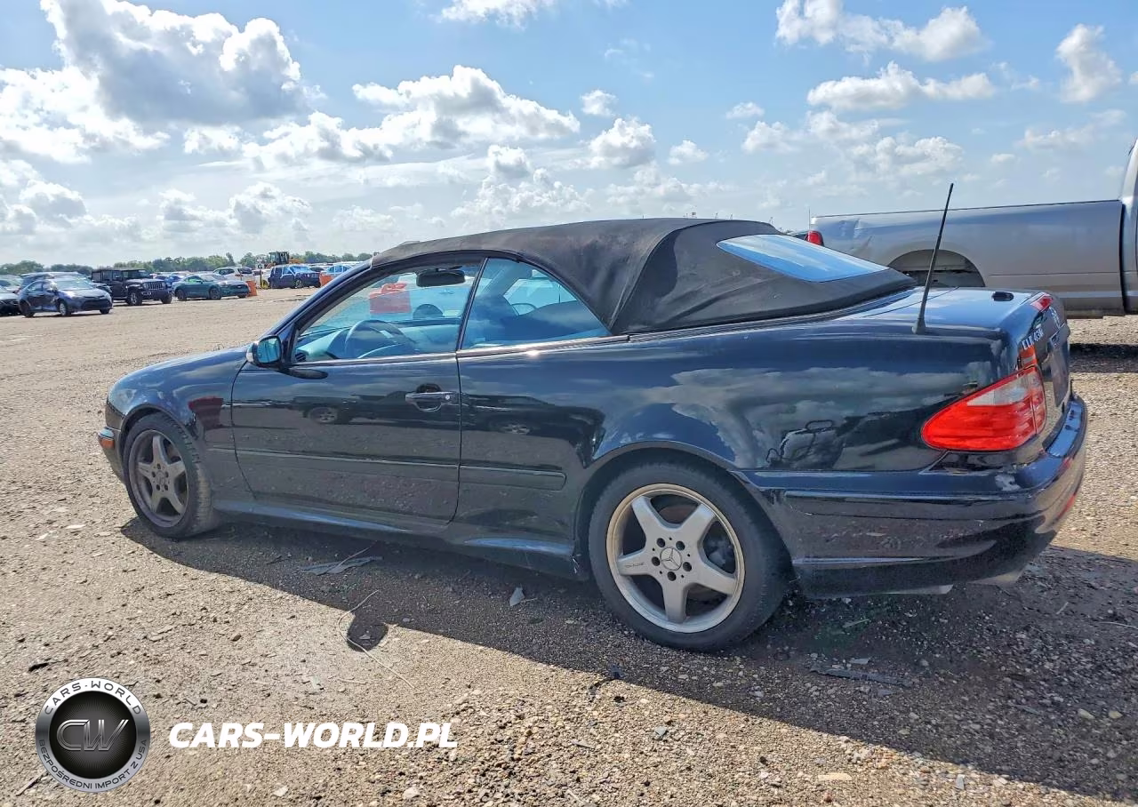 2003 Mercedes-Benz Clk 430 VIN:WDBLK70G03T143688 - 2