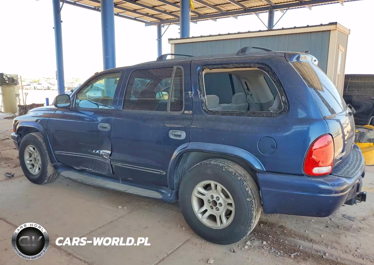 2002 Dodge Durango Slt VIN:1B4HR48Z42F210052 - 2