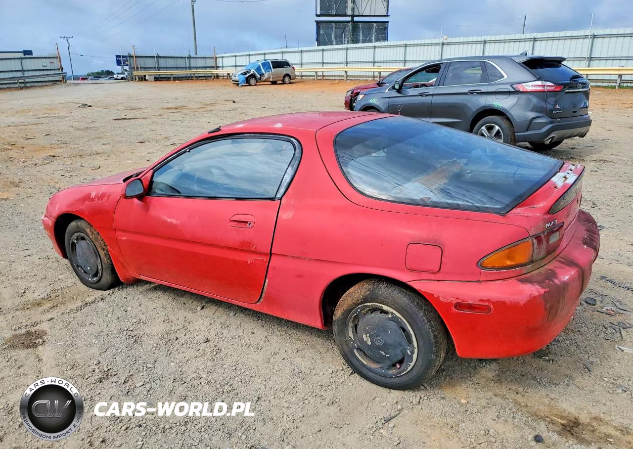 1993 Mazda Mx-3 VIN:JM1EC4310P0229717 - 2