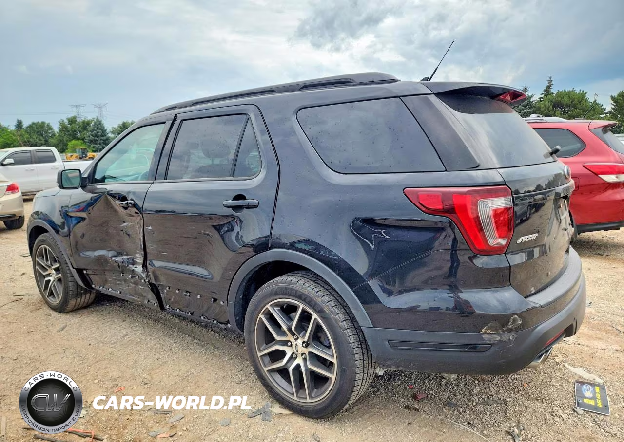 2019 Ford Explorer Sport VIN:1FM5K8GT0KGA85300 - 2