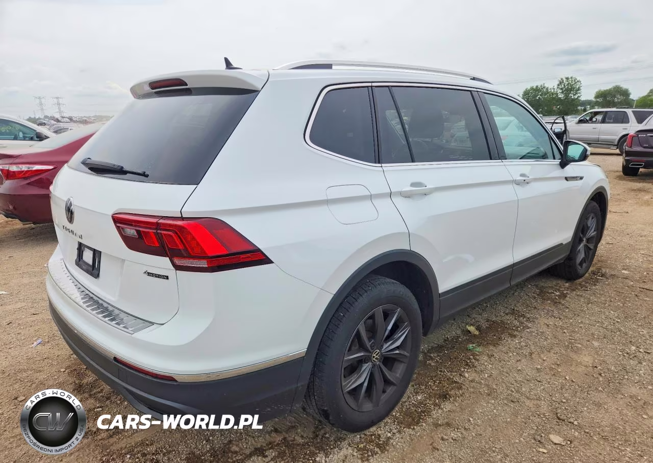 2022 Volkswagen Tiguan Se VIN:3VV2B7AX3NM048377 - 3