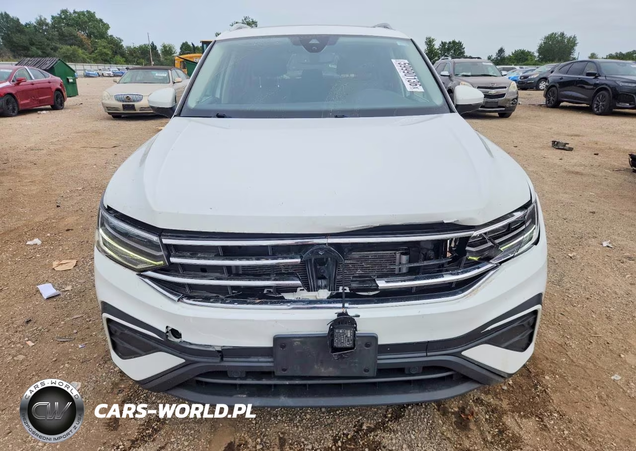 2022 Volkswagen Tiguan Se VIN:3VV2B7AX3NM048377 - 5