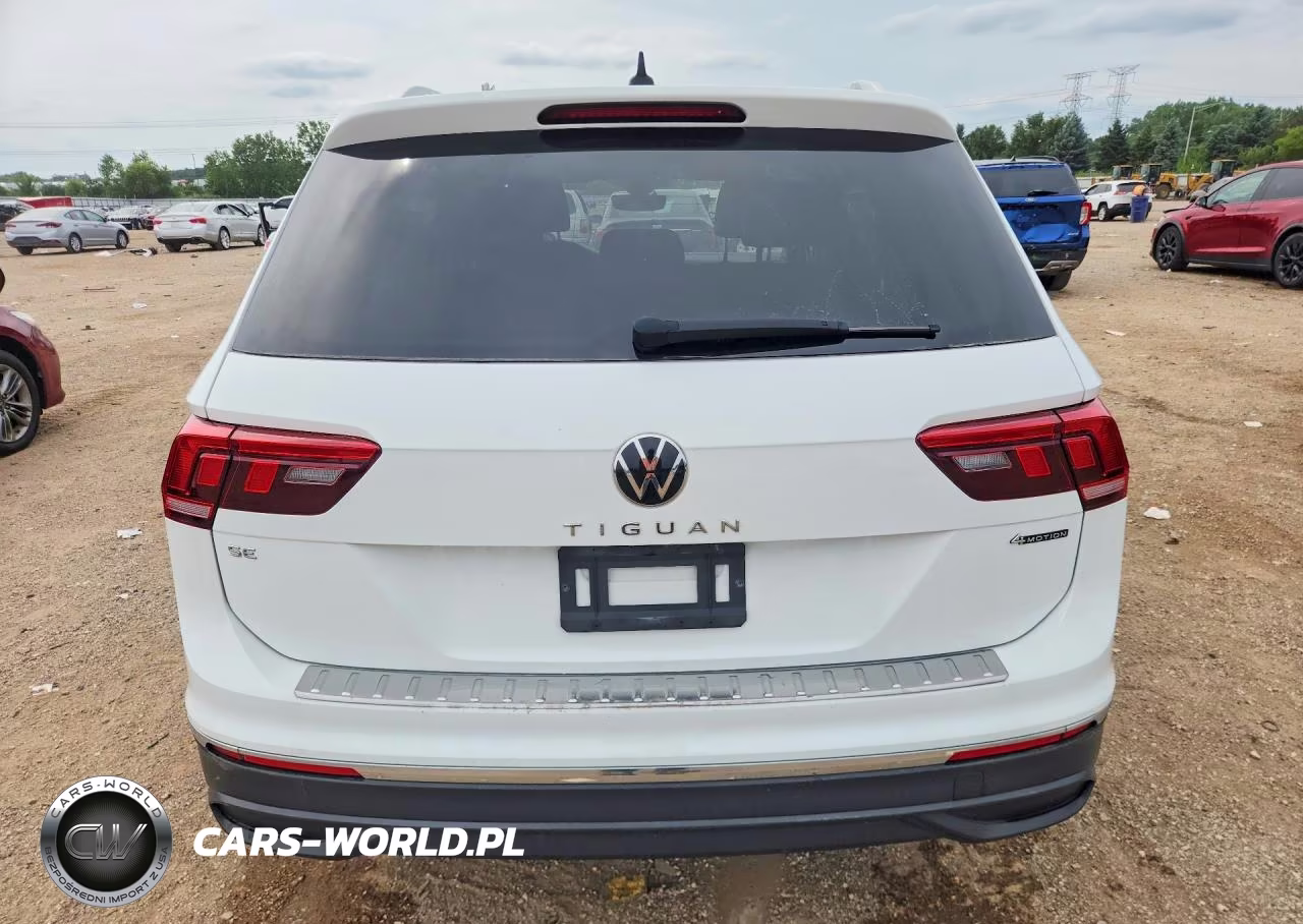 2022 Volkswagen Tiguan Se VIN:3VV2B7AX3NM048377 - 6