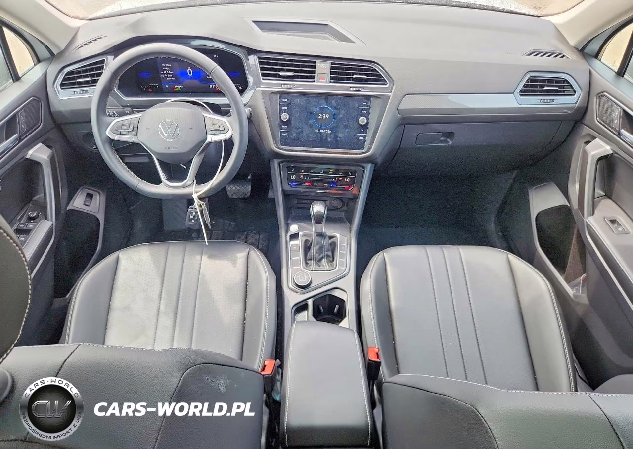 2022 Volkswagen Tiguan Se VIN:3VV2B7AX3NM048377 - 8