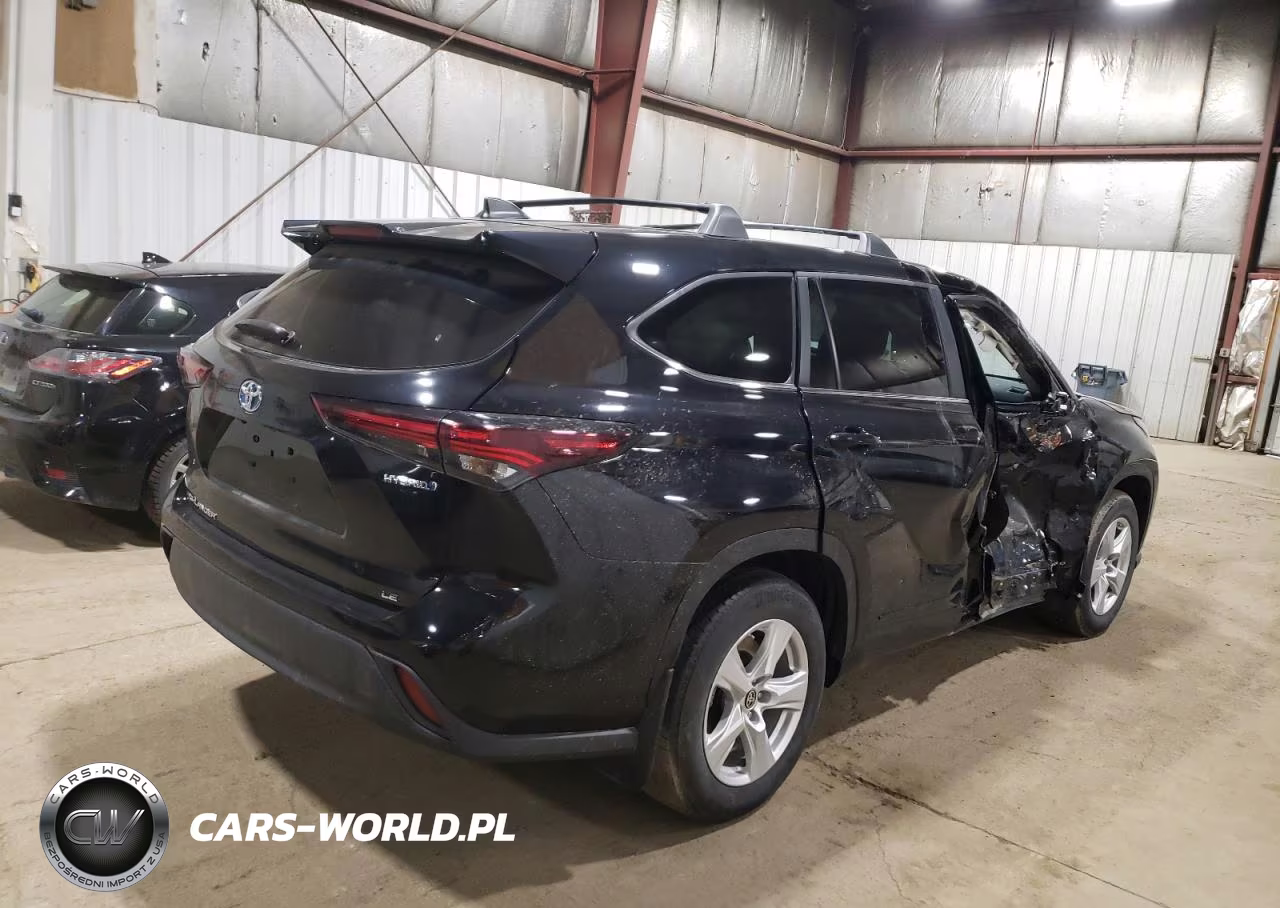 2024 Toyota Highlander Hybrid Le VIN:5TDBBRCH4RS606078 - 3