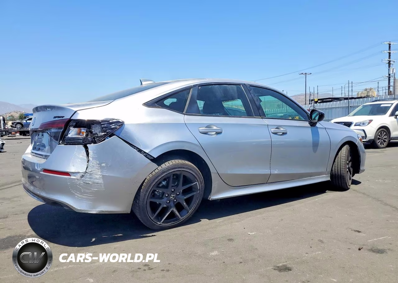 2026 Honda Civic Sport VIN:2HGFE2F58TH573756 - 3