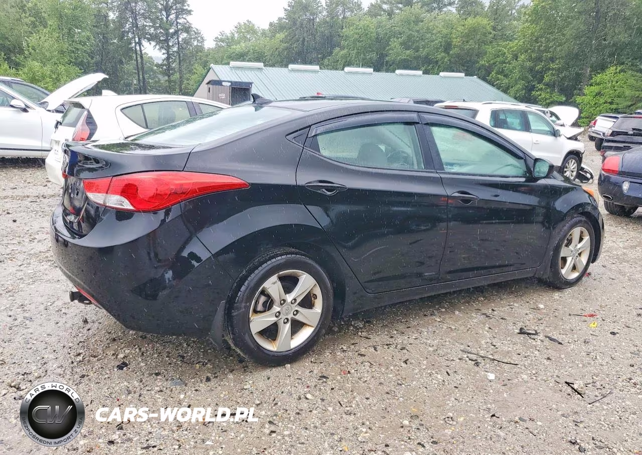 2011 Hyundai Elantra Gls VIN:5NPDH4AE1BH053940 - 3