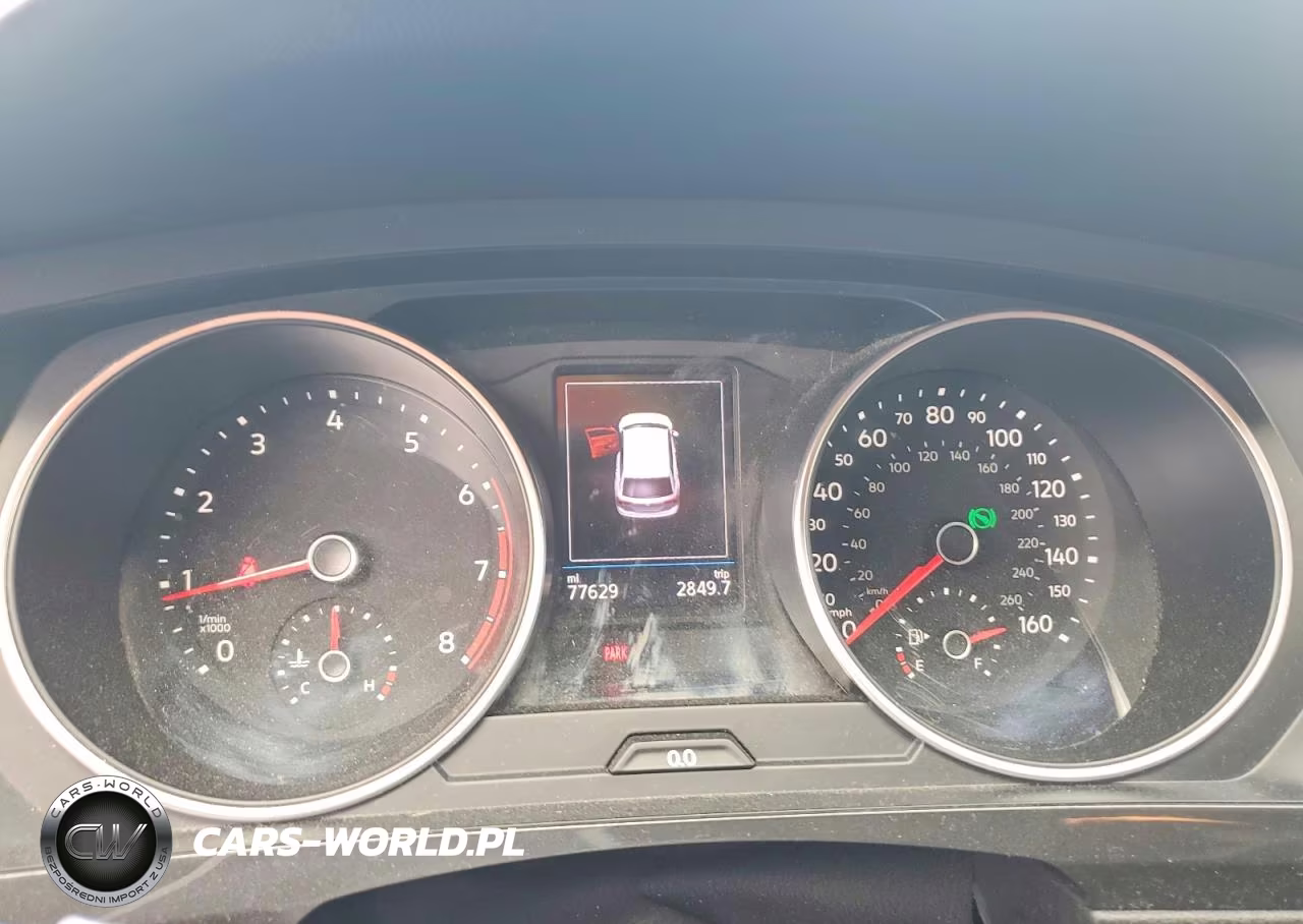 2019 Volkswagen Tiguan Se VIN:3VV2B7AXXKM023505 - 9