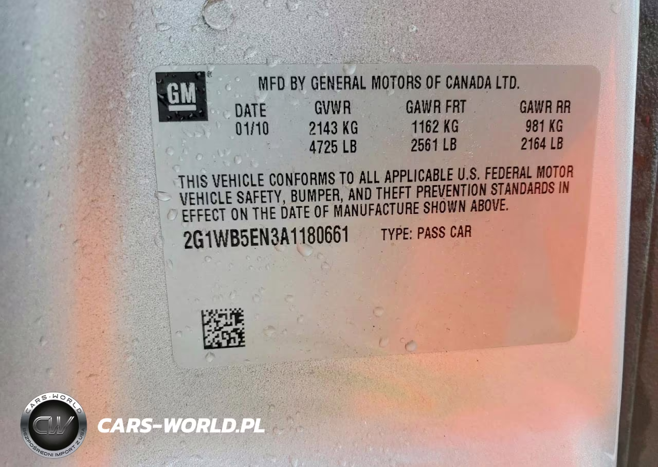 2010 Chevrolet Impala Lt VIN:2G1WB5EN3A1180661 - 12