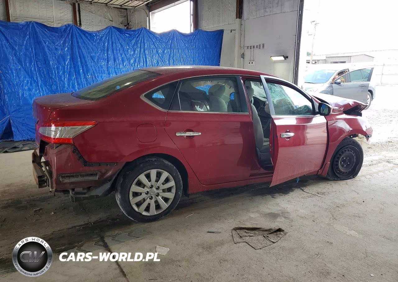 2014 Nissan Sentra S VIN:3N1AB7AP9EL685289 - 3