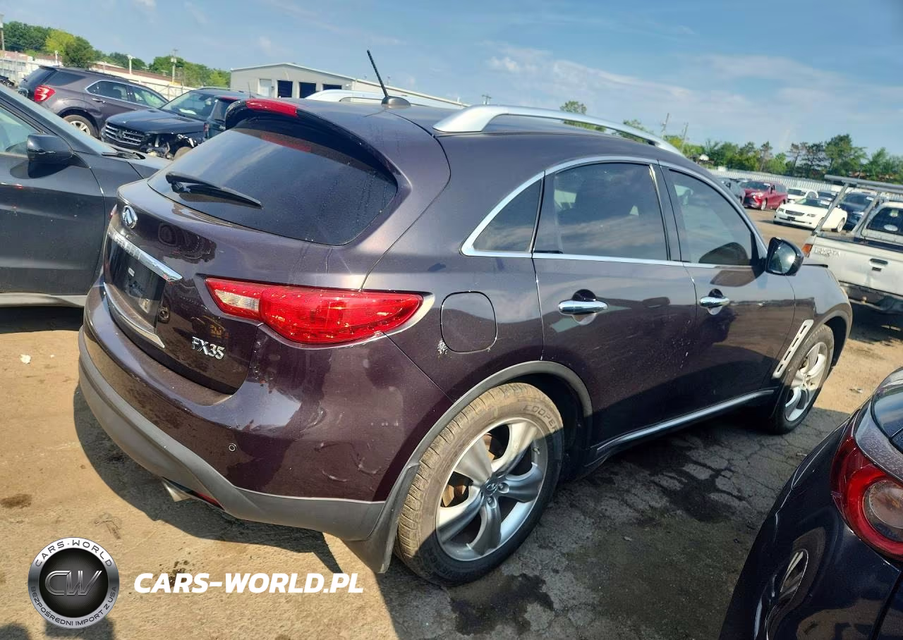 2009 Infiniti Fx35 Base VIN:JNRAS18W99M156329 - 3
