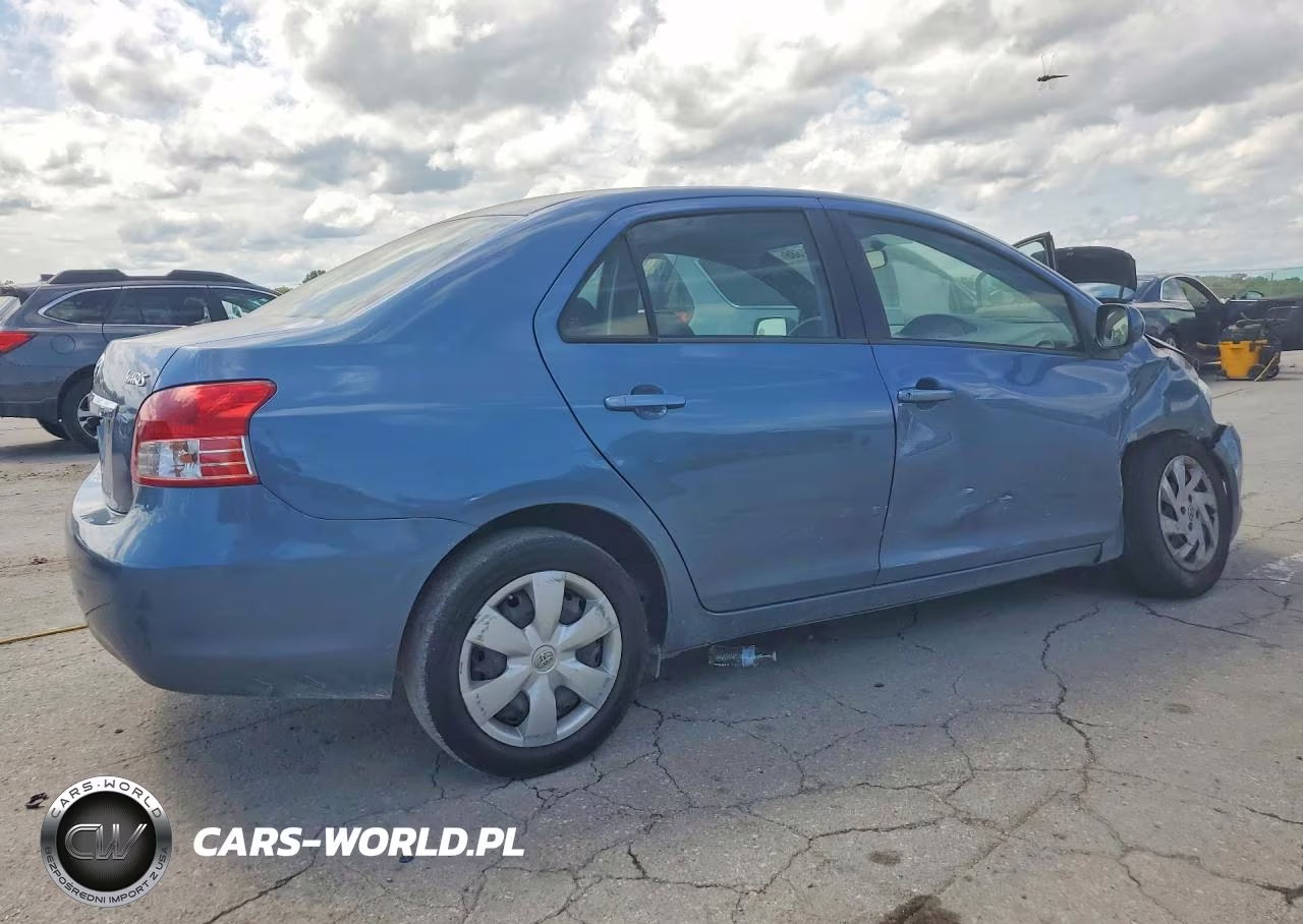 2008 Toyota Yaris Base VIN:JTDBT923681212287 - 3