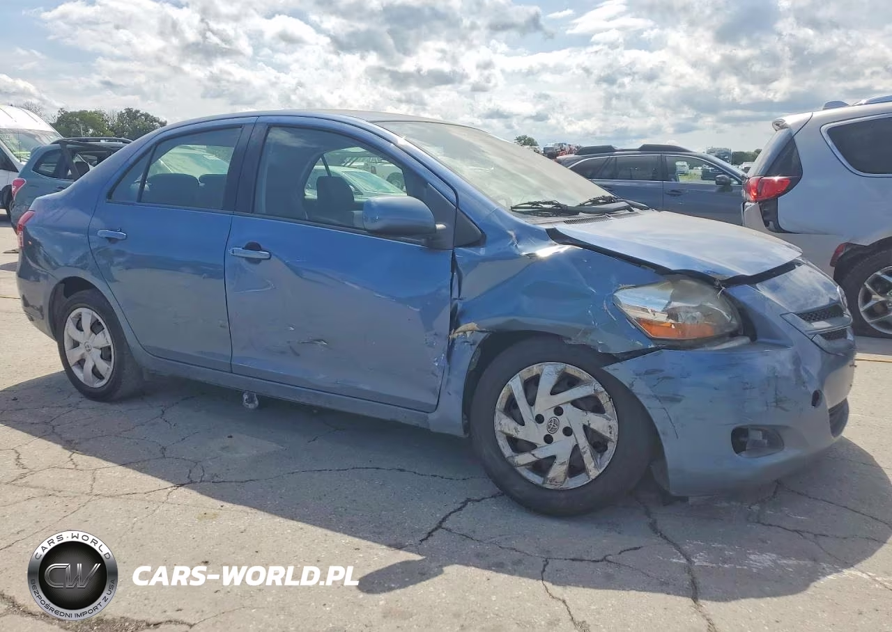 2008 Toyota Yaris Base VIN:JTDBT923681212287 - 4