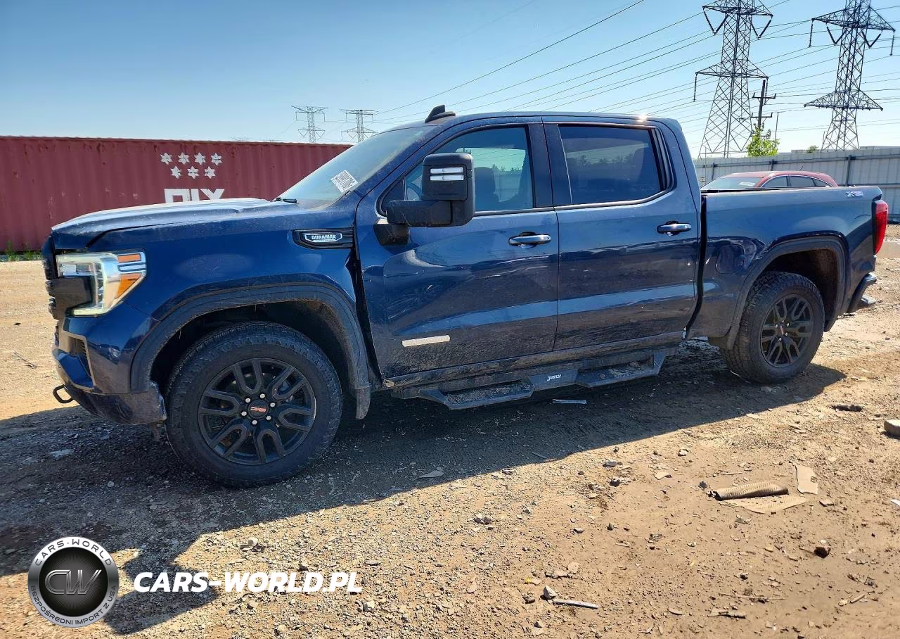 2021 GMC Sierra K1500 Elevation VIN:3GTU9CET5MG451826 - 1