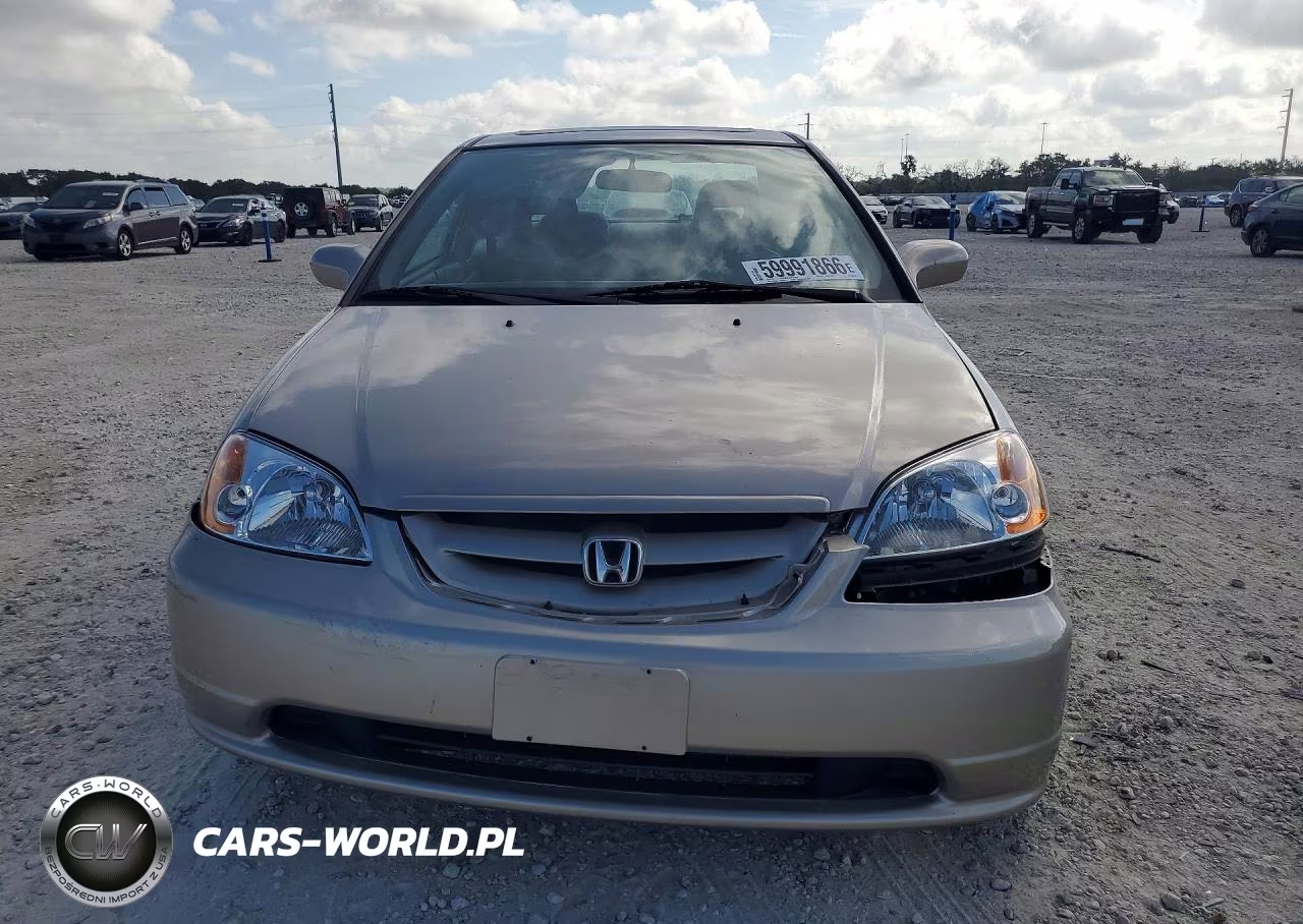 2002 Honda Civic Ex VIN:1HGEM22952L005182 - 5