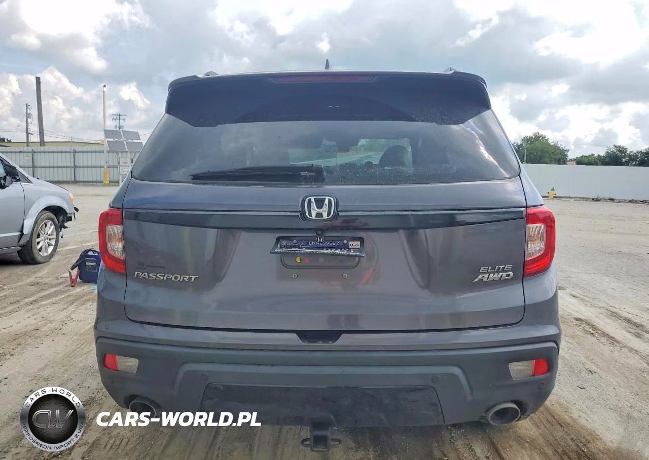 2019 Honda Passport Elite VIN:5FNYF8H03KB006478 - 6