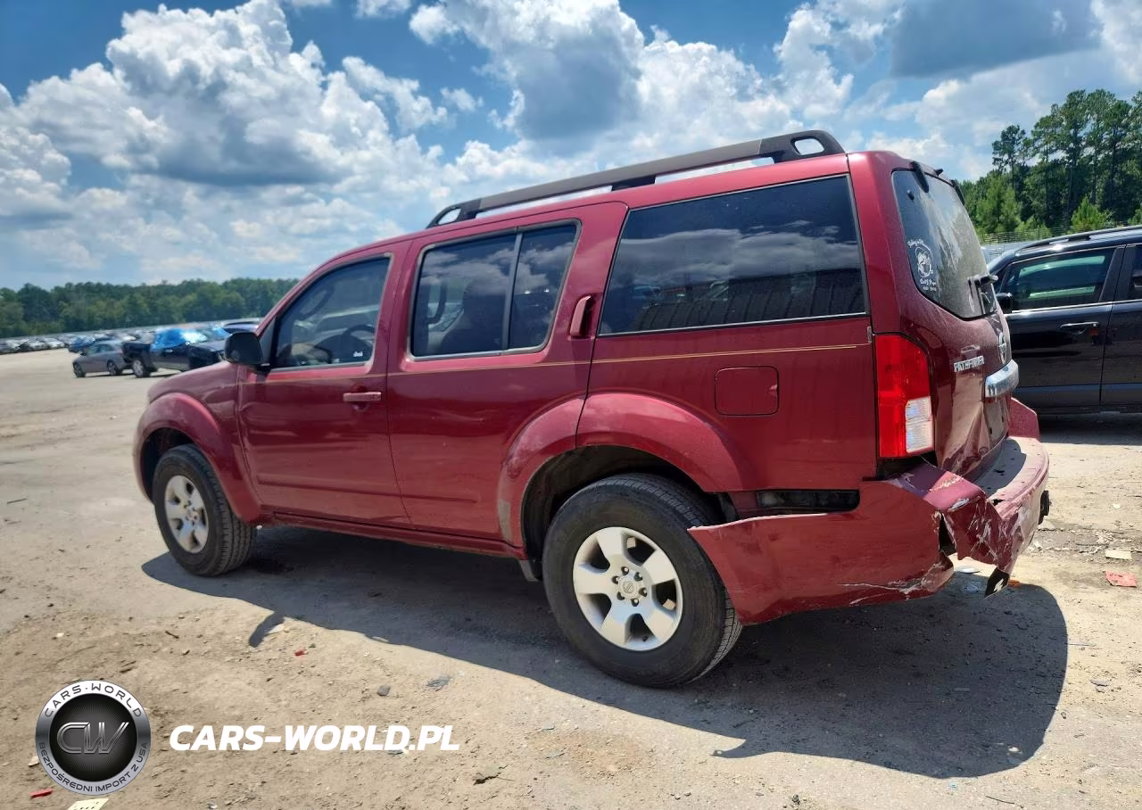 2008 Nissan Pathfinder S VIN:5N1AR18U38C613033 - 2