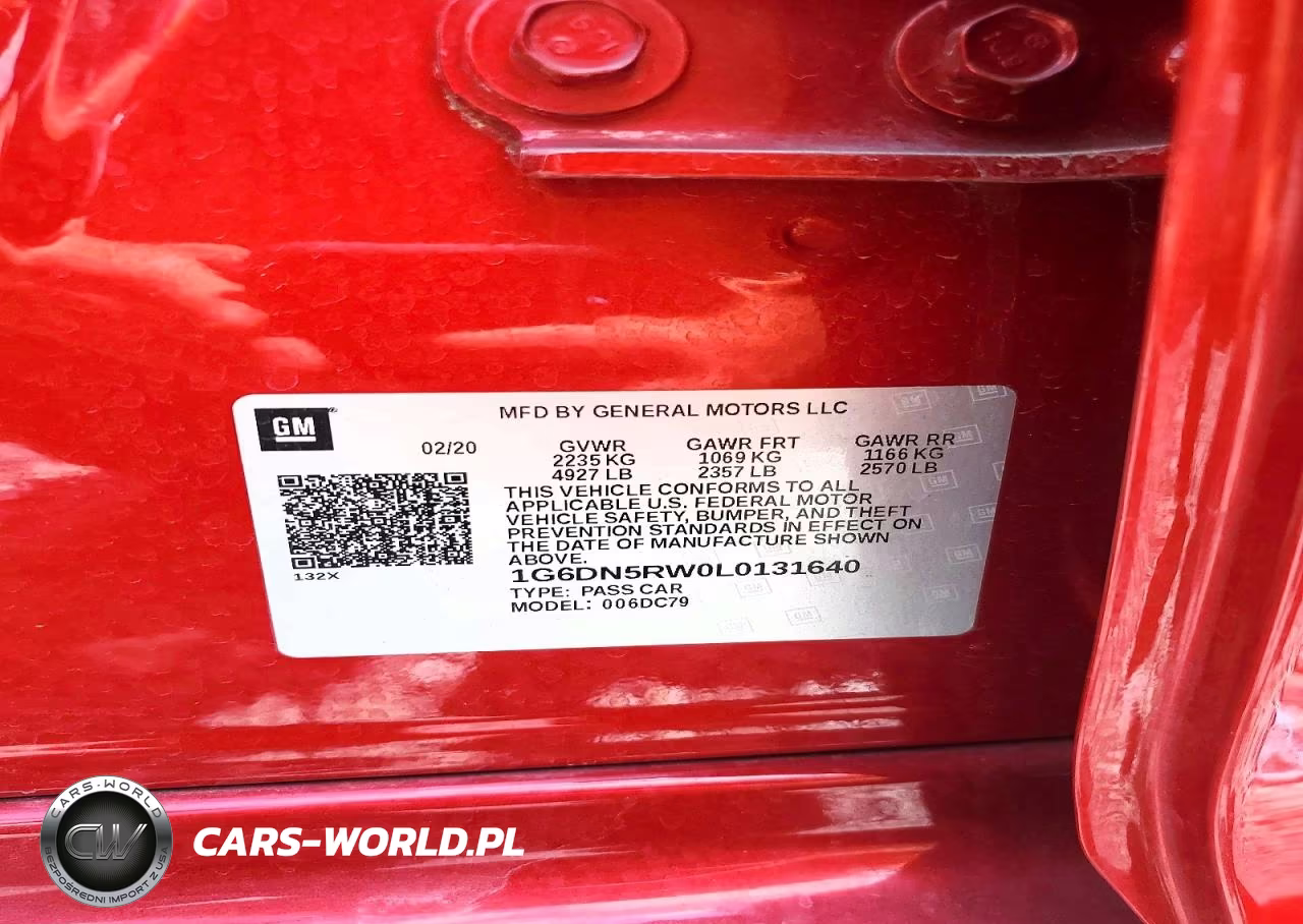 2020 Cadillac Ct5 Premium Luxury VIN:1G6DN5RW0L0131640 - 12
