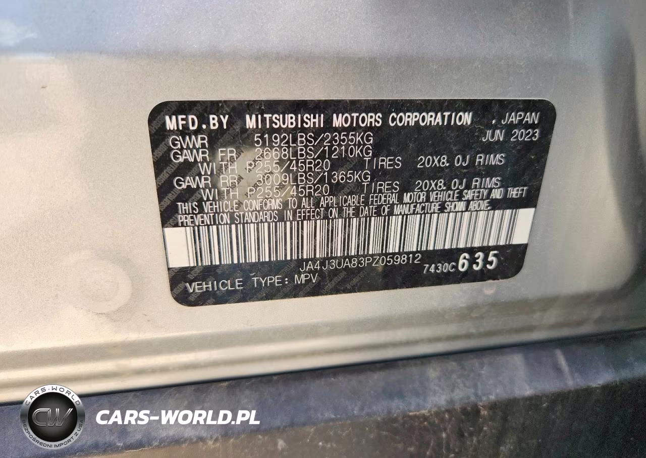 2023 Mitsubishi Outlander Se-Se Black Edition-Se Technology-Se Special VIN:JA4J3UA83PZ059812 - 13