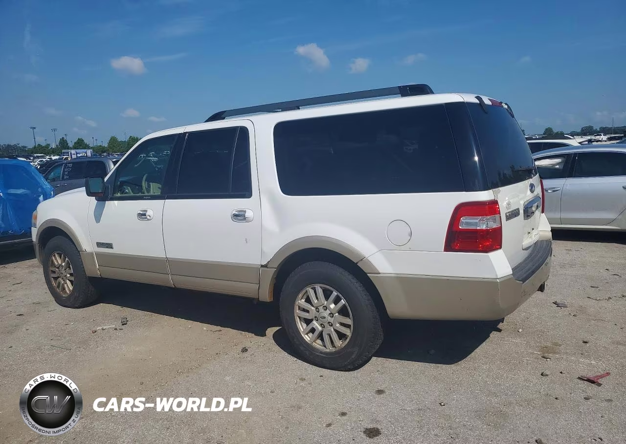 2007 Ford Expedition El Eddie Bauer VIN:1FMFK185X7LA40231 - 2
