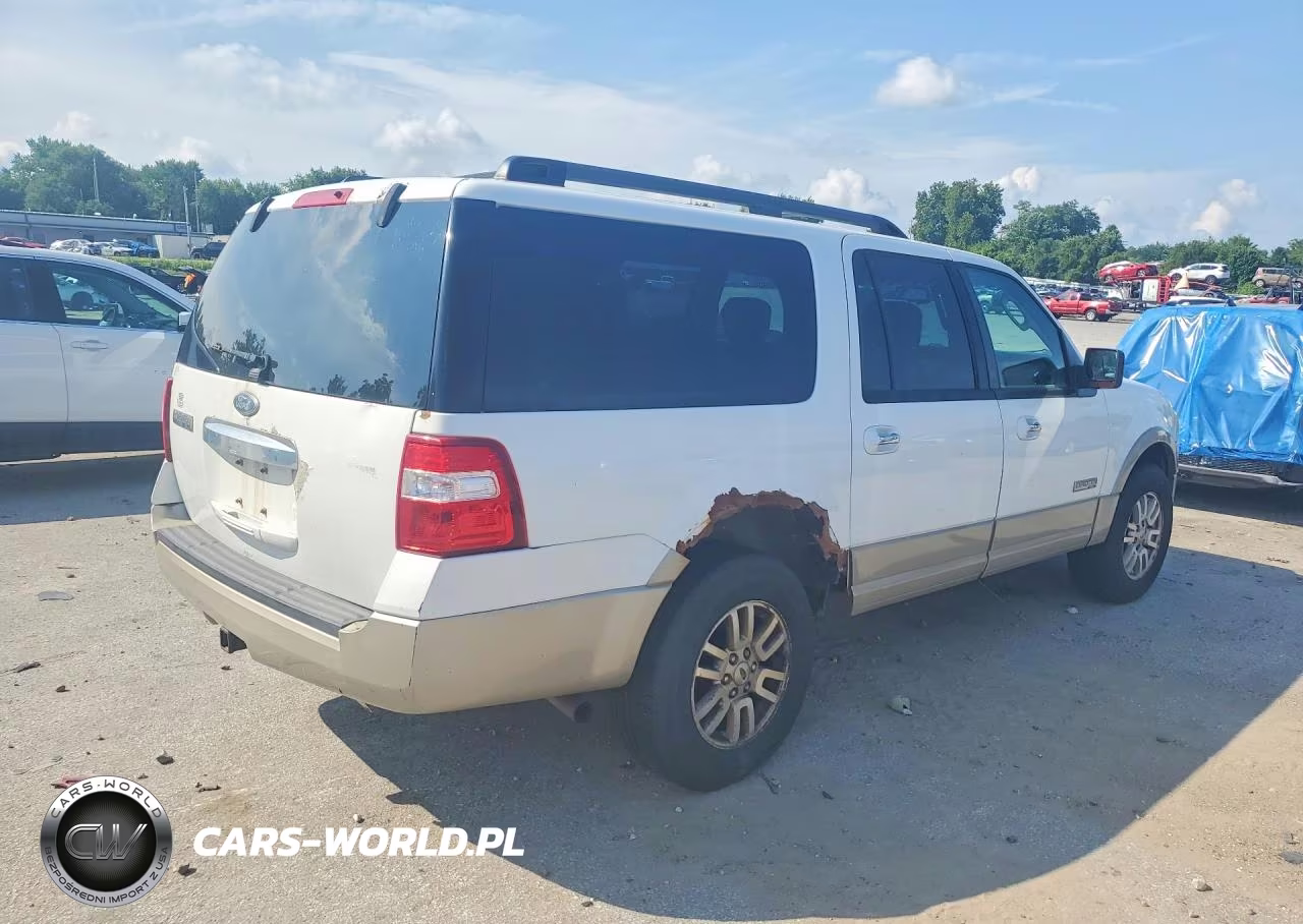 2007 Ford Expedition El Eddie Bauer VIN:1FMFK185X7LA40231 - 3