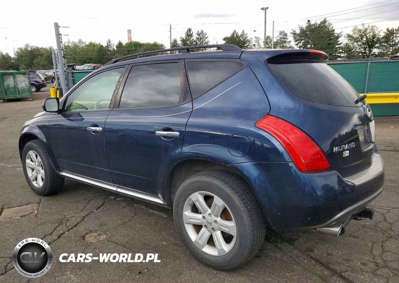 2007 Nissan Murano S VIN:JN8AZ08W57W617229 - 2