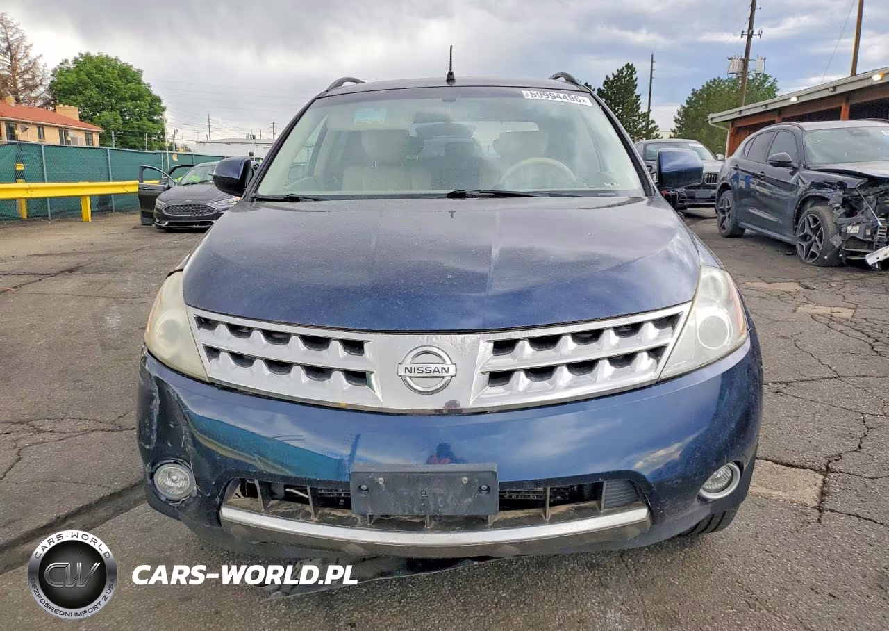 2007 Nissan Murano S VIN:JN8AZ08W57W617229 - 5