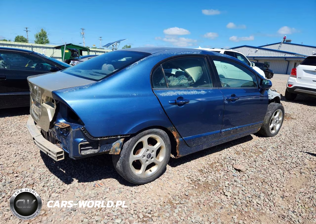 2008 Honda Civic Lx VIN:2HGFA16518H533757 - 3