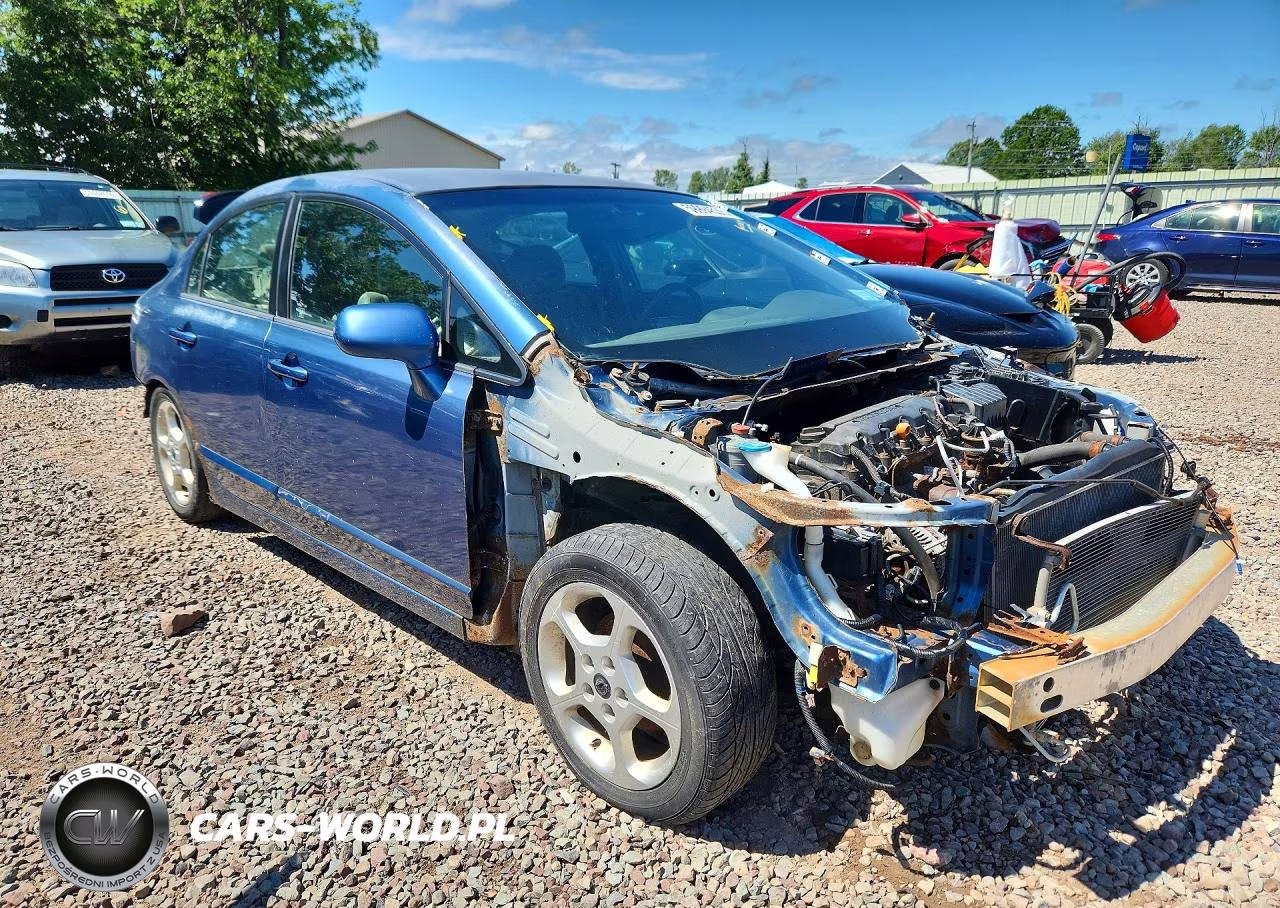 2008 Honda Civic Lx VIN:2HGFA16518H533757 - 4