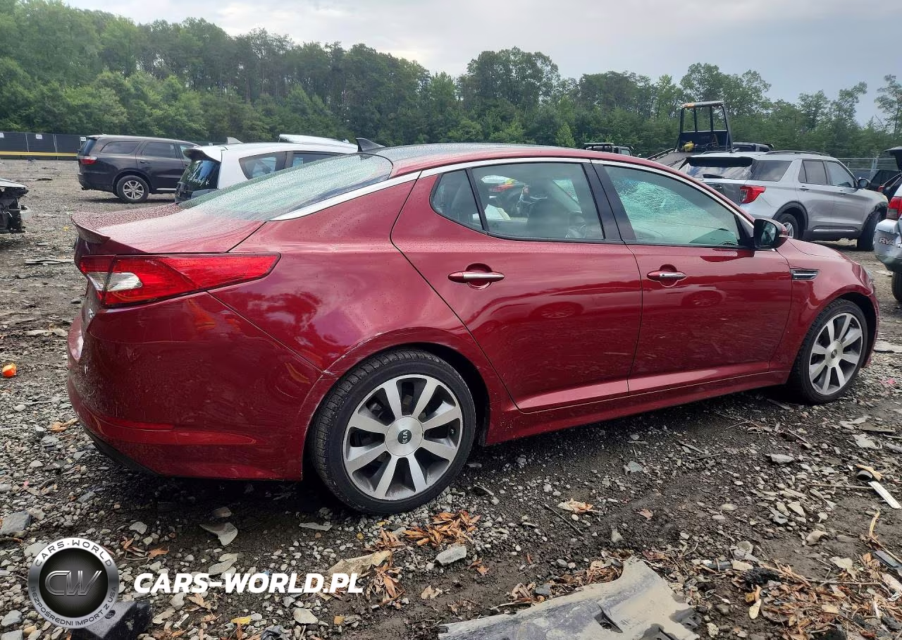 2013 Kia Optima Sx VIN:5XXGR4A60DG247697 - 3