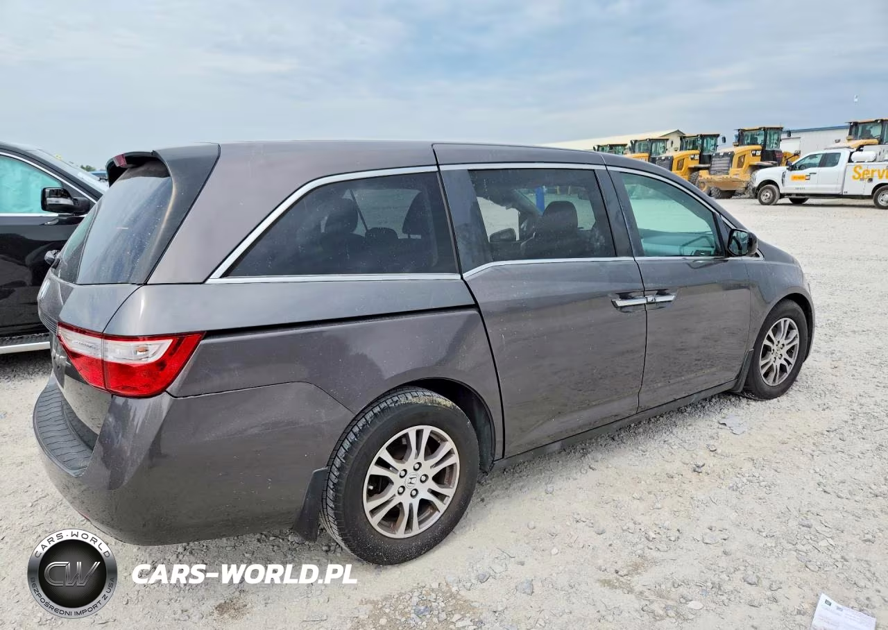 2013 Honda Odyssey Ex VIN:5FNRL5H47DB021292 - 3