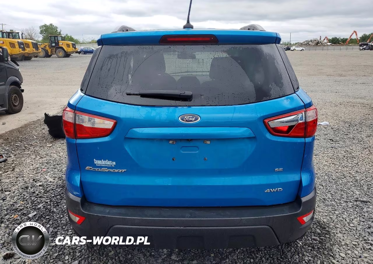 2019 Ford Ecosport Se VIN:MAJ6S3GL3KC252788 - 6