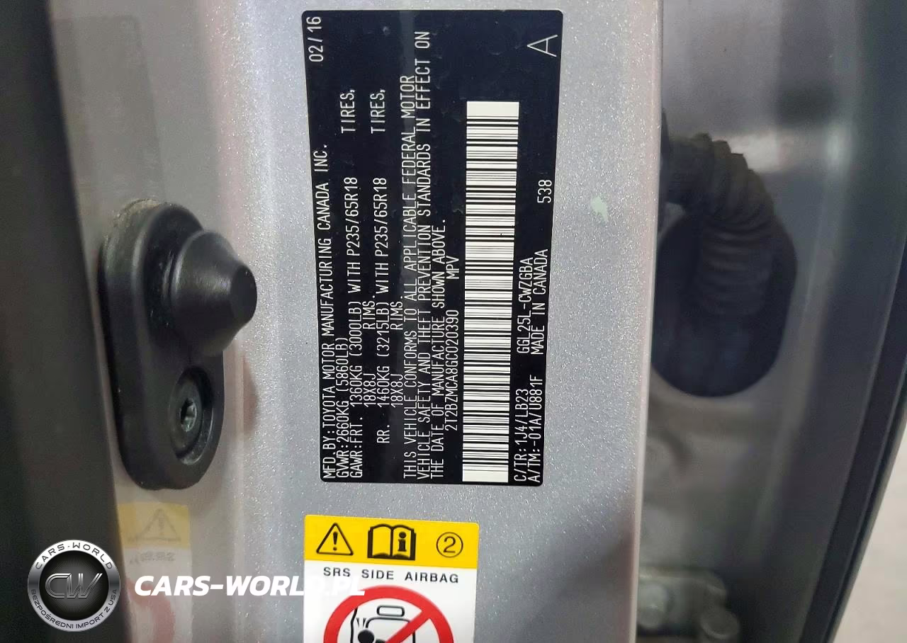 2016 Lexus Rx 350 Base VIN:2T2BZMCA8GC020390 - 13