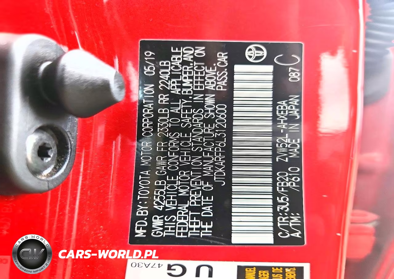 2020 Toyota Prius Prime Le VIN:JTDKARFP6L3120600 - 13