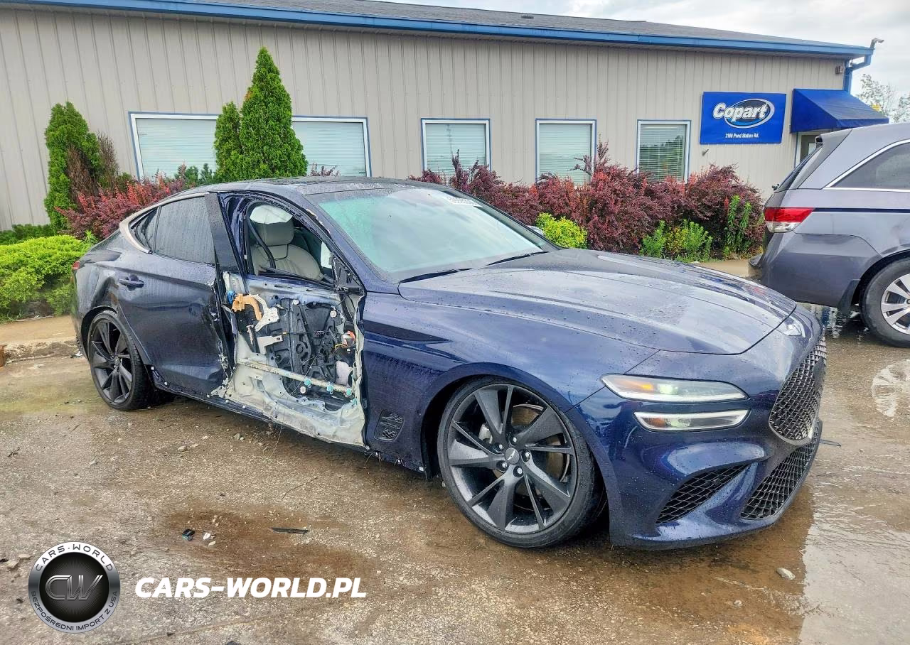 2023 Genesis G70 2.0T VIN:KMTG34TA7PU109528 - 4