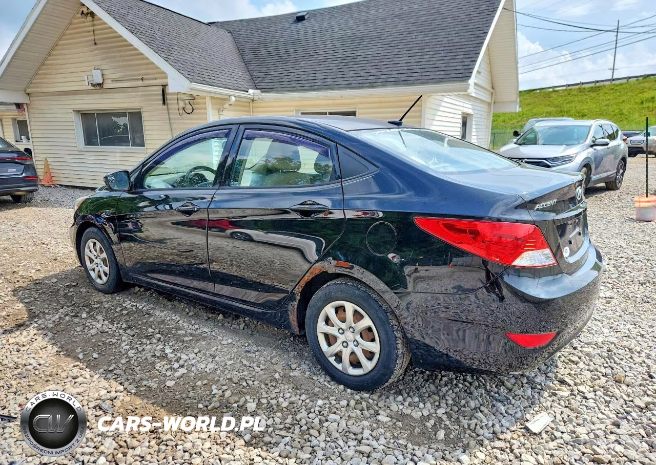 2013 Hyundai Accent Gls VIN:KMHCT4AE7DU584901 - 2