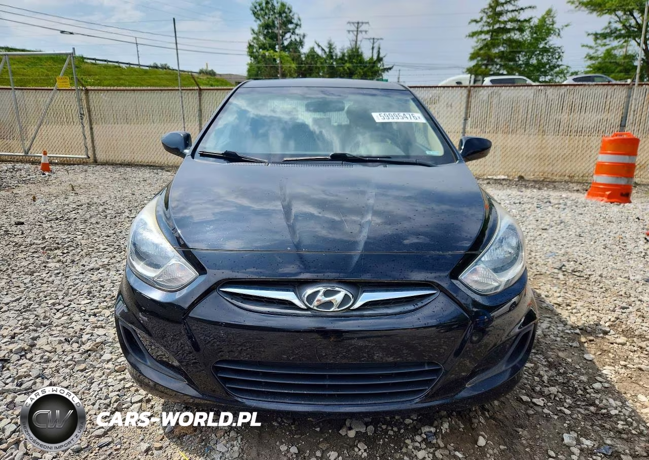 2013 Hyundai Accent Gls VIN:KMHCT4AE7DU584901 - 5