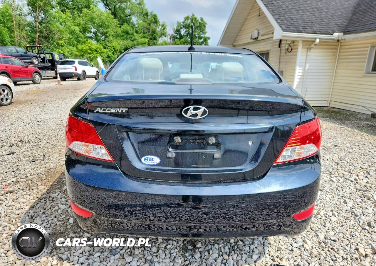 2013 Hyundai Accent Gls VIN:KMHCT4AE7DU584901 - 6