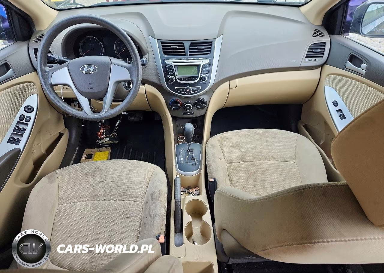 2013 Hyundai Accent Gls VIN:KMHCT4AE7DU584901 - 8