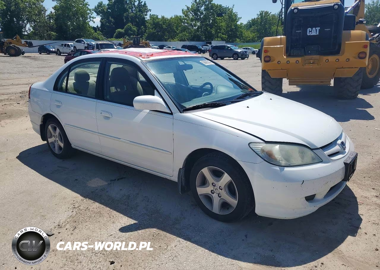2005 Honda Civic Ex VIN:2HGES26785H536652 - 4