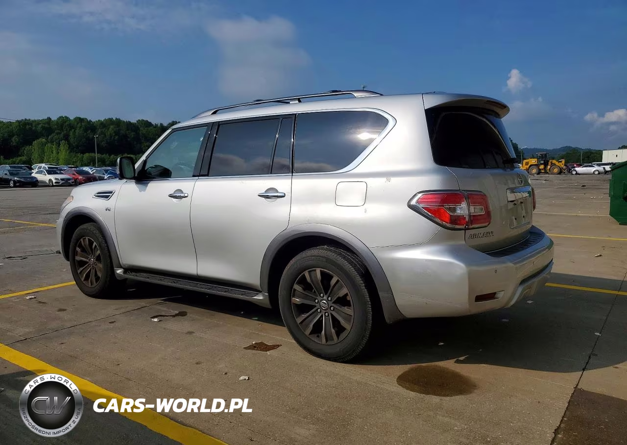 2017 Nissan Armada Platinum VIN:JN8AY2NE3H9706047 - 2