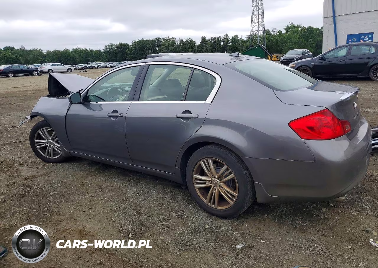 2012 Infiniti G25 Sedan X VIN:JN1DV6AR5CM862360 - 2