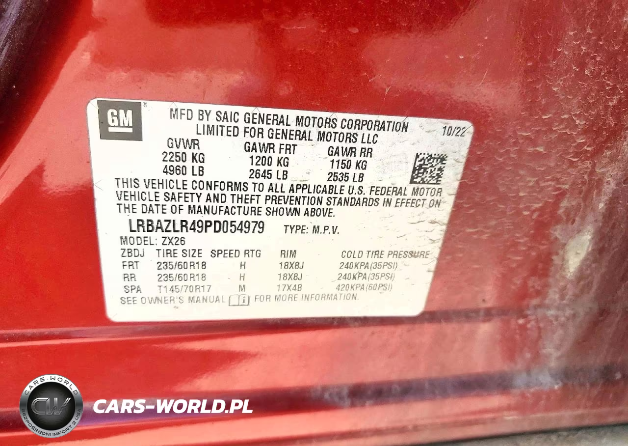2023 Buick Envision Preferred VIN:LRBAZLR49PD054979 - 13