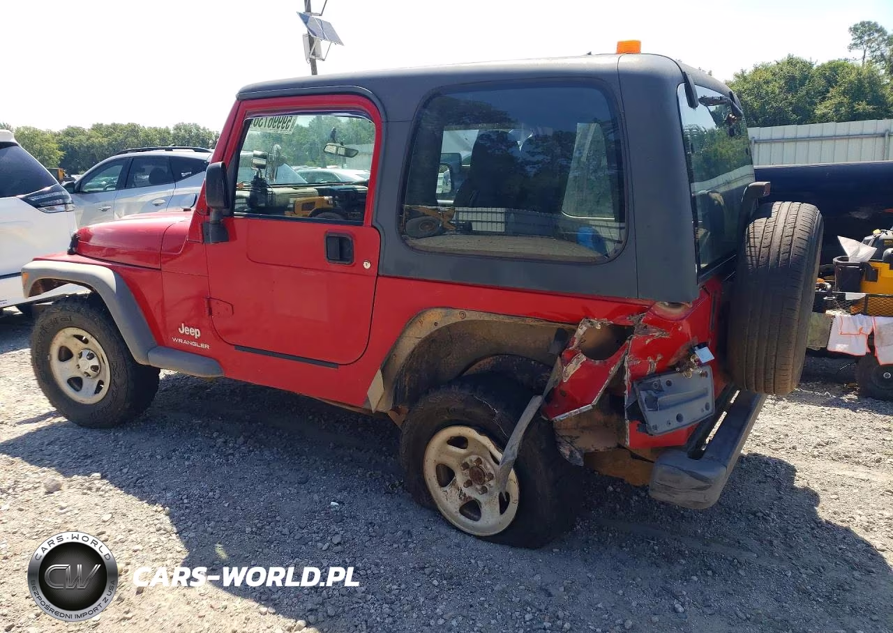 2003 Jeep Wrangler - Tj Sport VIN:1J4F449S93P357516 - 2