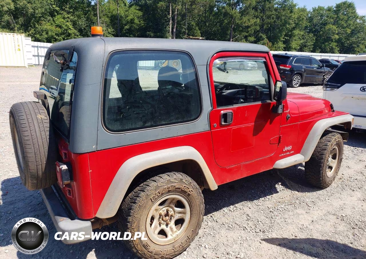 2003 Jeep Wrangler - Tj Sport VIN:1J4F449S93P357516 - 3