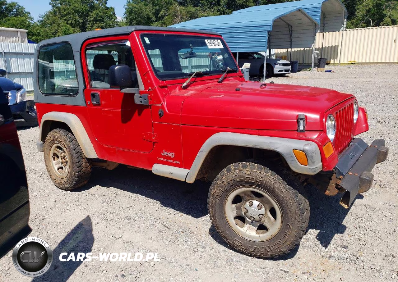 2003 Jeep Wrangler - Tj Sport VIN:1J4F449S93P357516 - 4